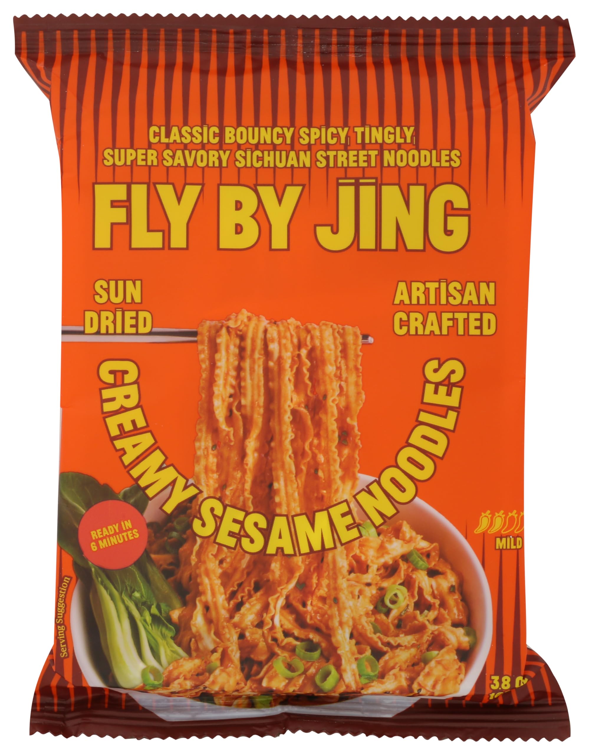 Fly by Jing Creamy Sesame Noodles, 4.19 OZ | Grocery Pickup