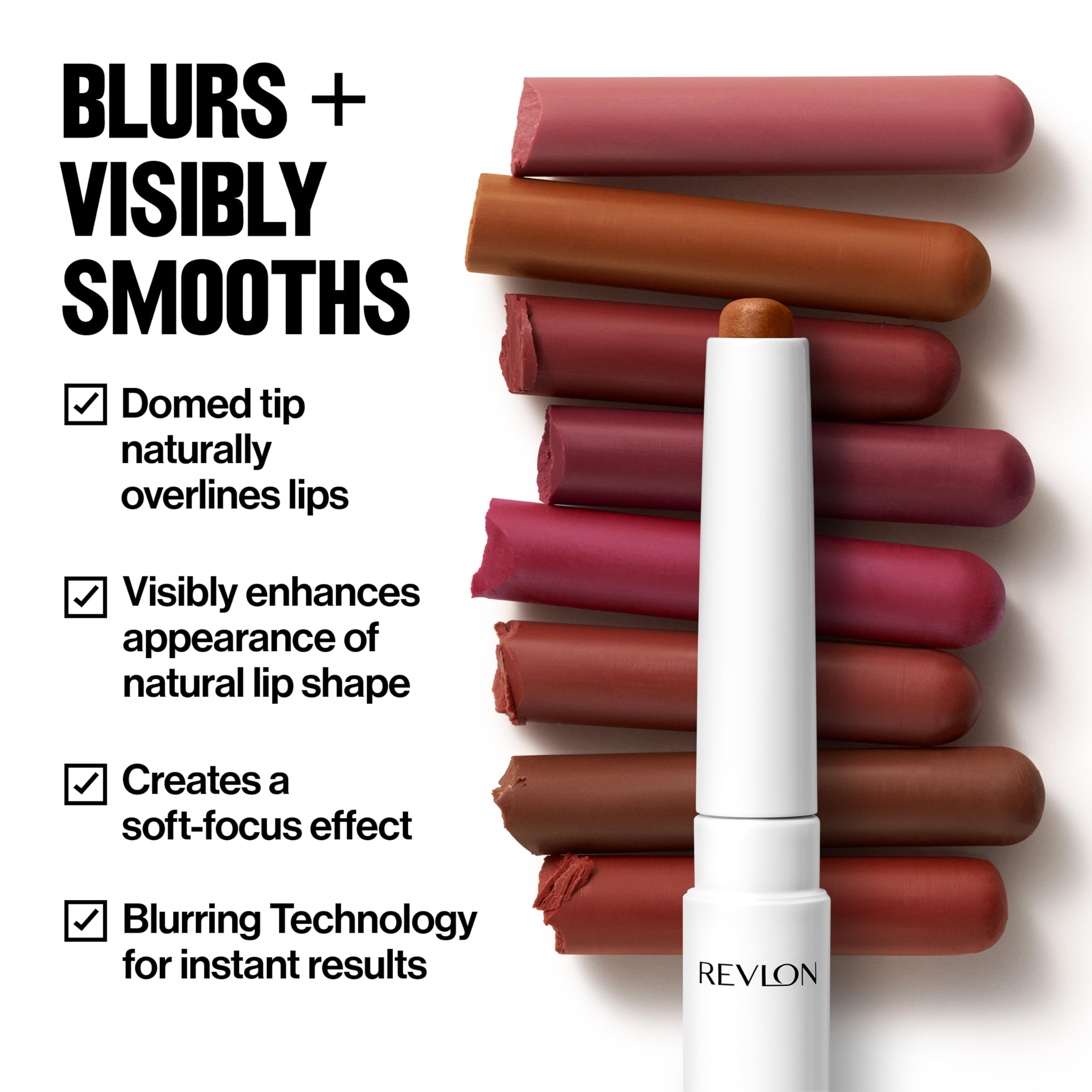 Revlon Instant Blur Lip Liner - Lazy Shade -4