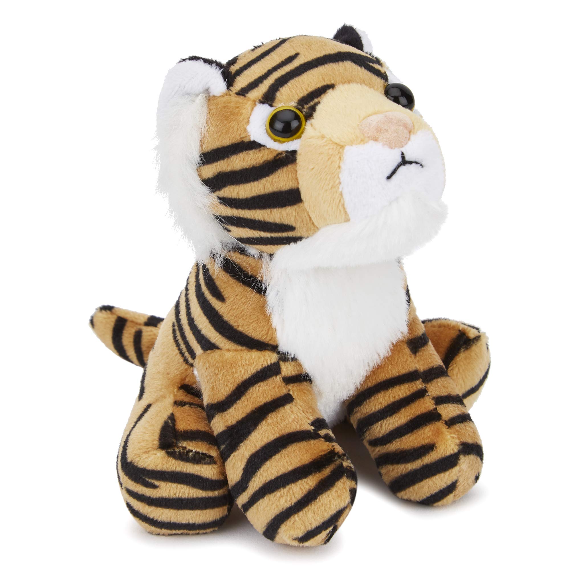 Zappi CoChildren's Soft Cuddly Plush Toy Animal - Perfect Perfect Soft Snuggly Playtime Companions for Children (12-15cm /5-6") (Tiger)
