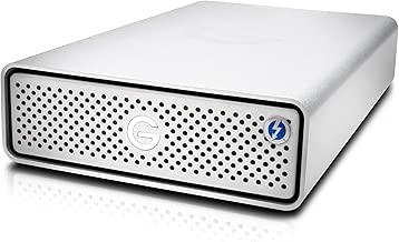 G-Technology 4TB G-Drive with Thunderbolt 3 and USB-C Desktop External Hard Drive, Silver - 0G05363 - coolthings.us
