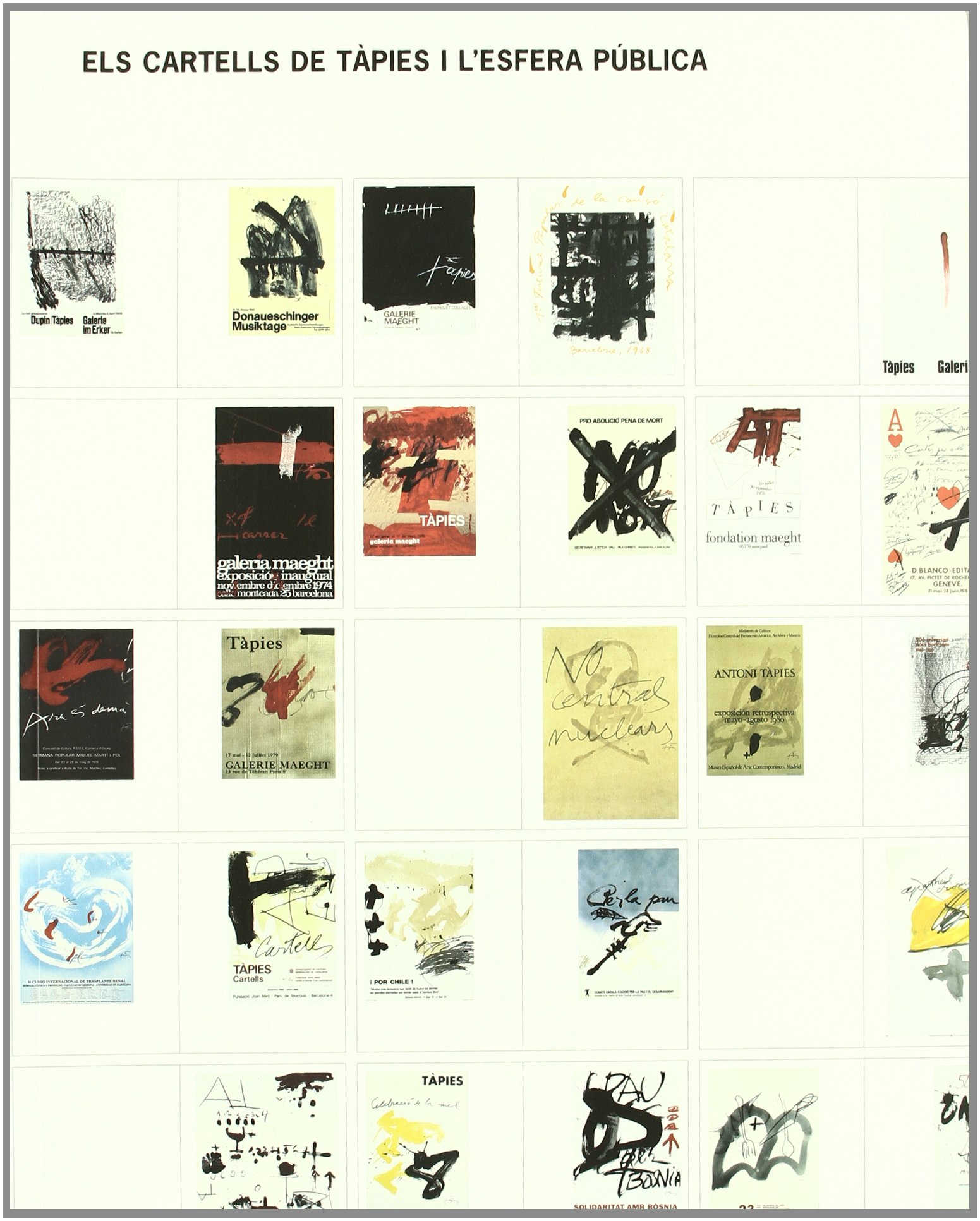 Tapies: Obra Completa 1991-1997 - Volume de catalogue raisonné d'art contemporain relié
