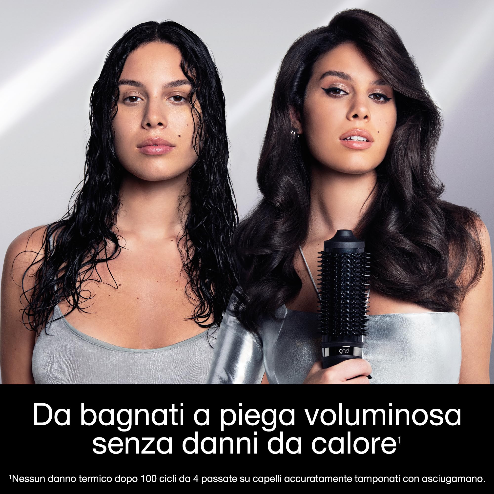 ghd Duet Blowdry, Spazzola Asciugacapelli Lisciante, Capelli più Lucenti fino a 24H, Da Bagnato ad Asciutto Senza Danni da Calore, Piega 3x più Voluminosa, Per Tutti i Tipi di Capelli
