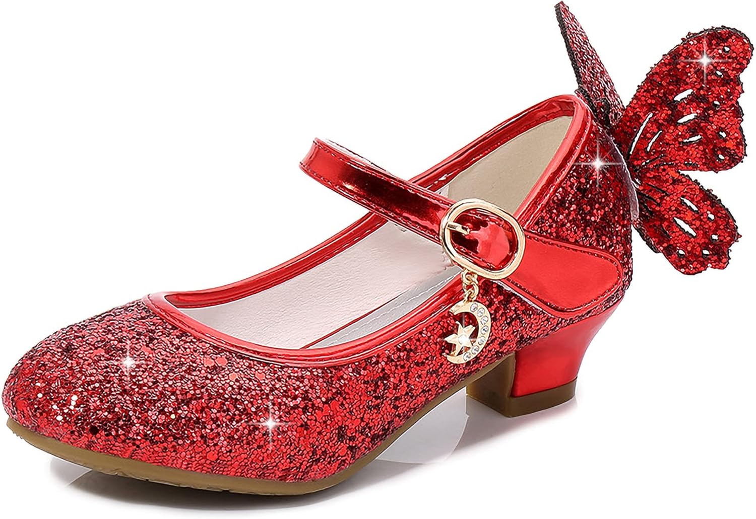 Scarpe Bambina Con Fiocco E Perle - Tacco Alto Per Feste E Occasioni Speciali - Foto 10