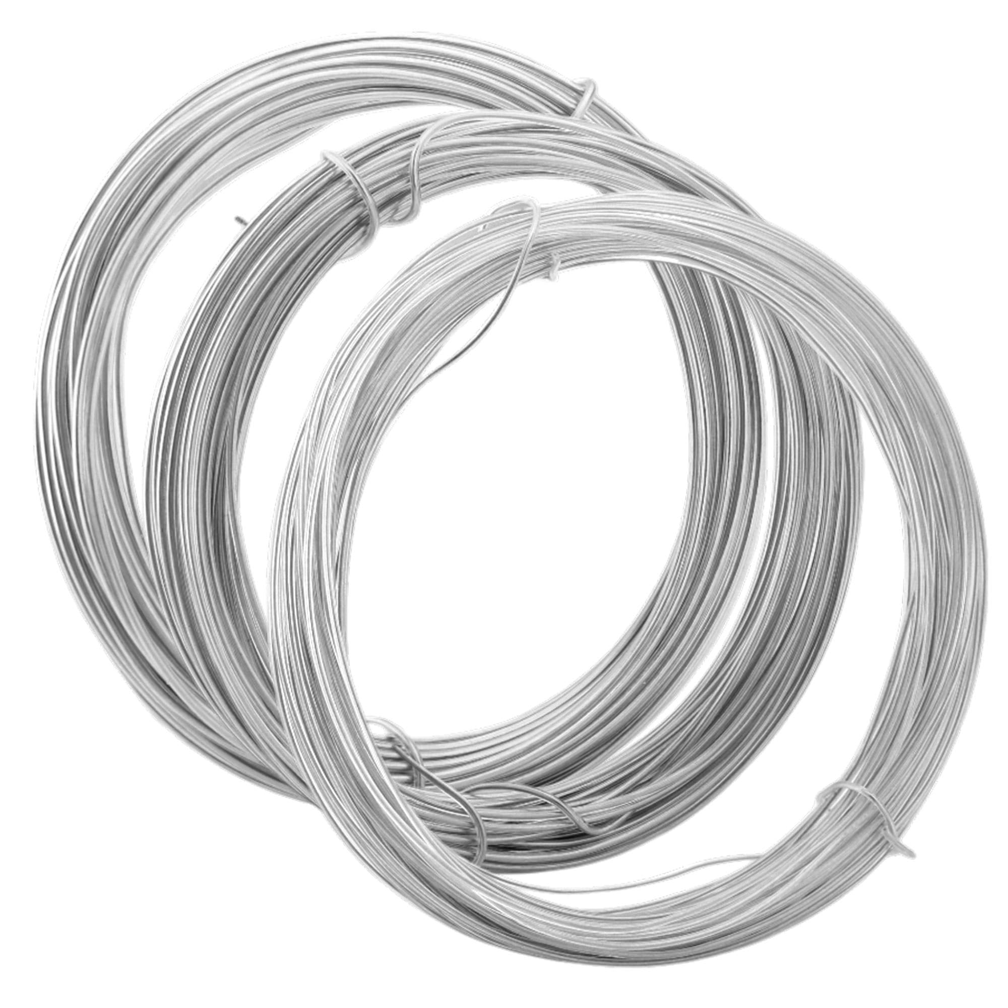 Fil d'armature aluminium transparent anti-blessure pour modelage facile