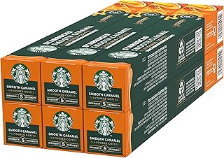 STARBUCKS by Nespresso, Helle Röstung, Karamell Aromatischen Kaffeekapseln 6 x 10 (60 Kapseln)