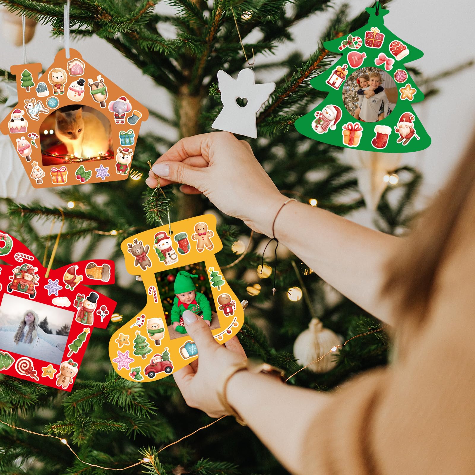 Amazon.co.jp: WorldBazaar 12個パック クリスマスピクチャーフレーム