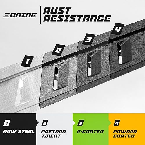 Miniatura 4 de ONINE CRB830838 - Estribos de embrague de ajuste personalizado Dodge Ram 1500 2019-2025 New Body Crew Cab Side Step Nerf bar (no compatible con Ram