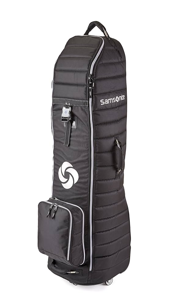 Amazon | Samsonite Golf プレミアムキルトゴルフトラベルカバー