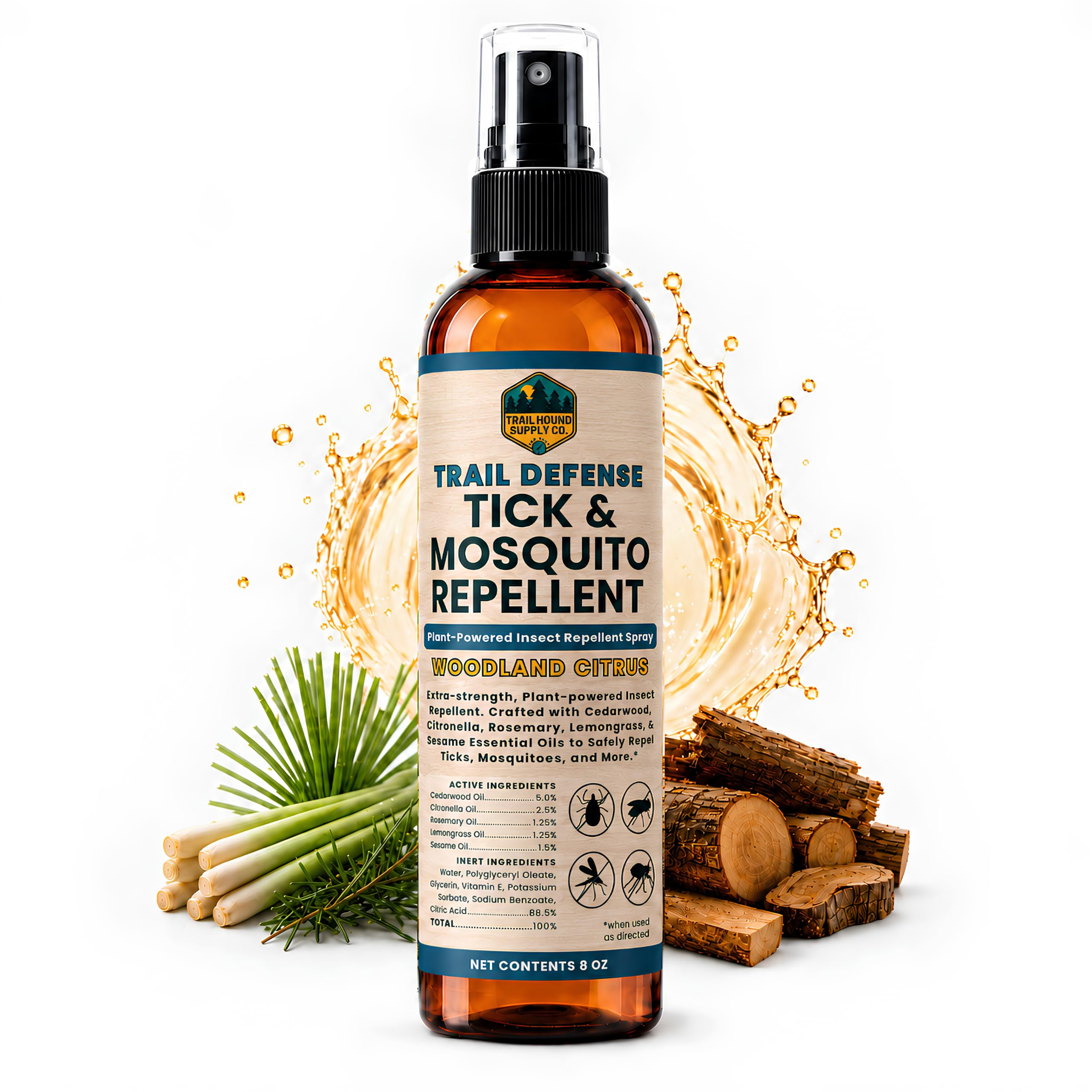 Trail Defense Tick &amp; Mosquito Repellent for Humans and Dogs – Botanical Bug Spray