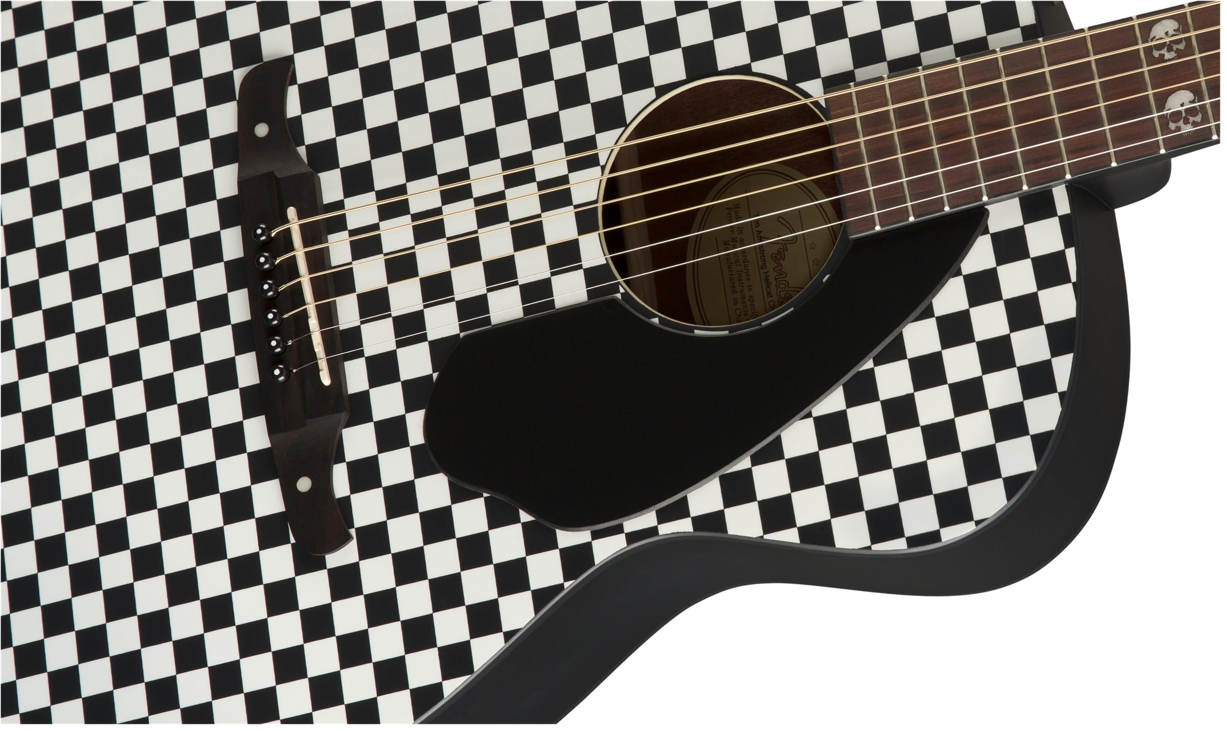 Fender Tim Armstrong Hellcat Acoustic Guitar With Pickup, Walnut