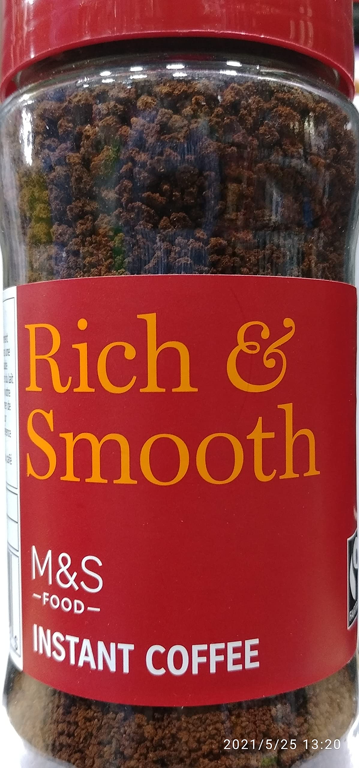 Mark & Spencer Rich & Smooth Instant Coffee 100g (B095SK576W) Amazon Price History, Amazon Price Tracker