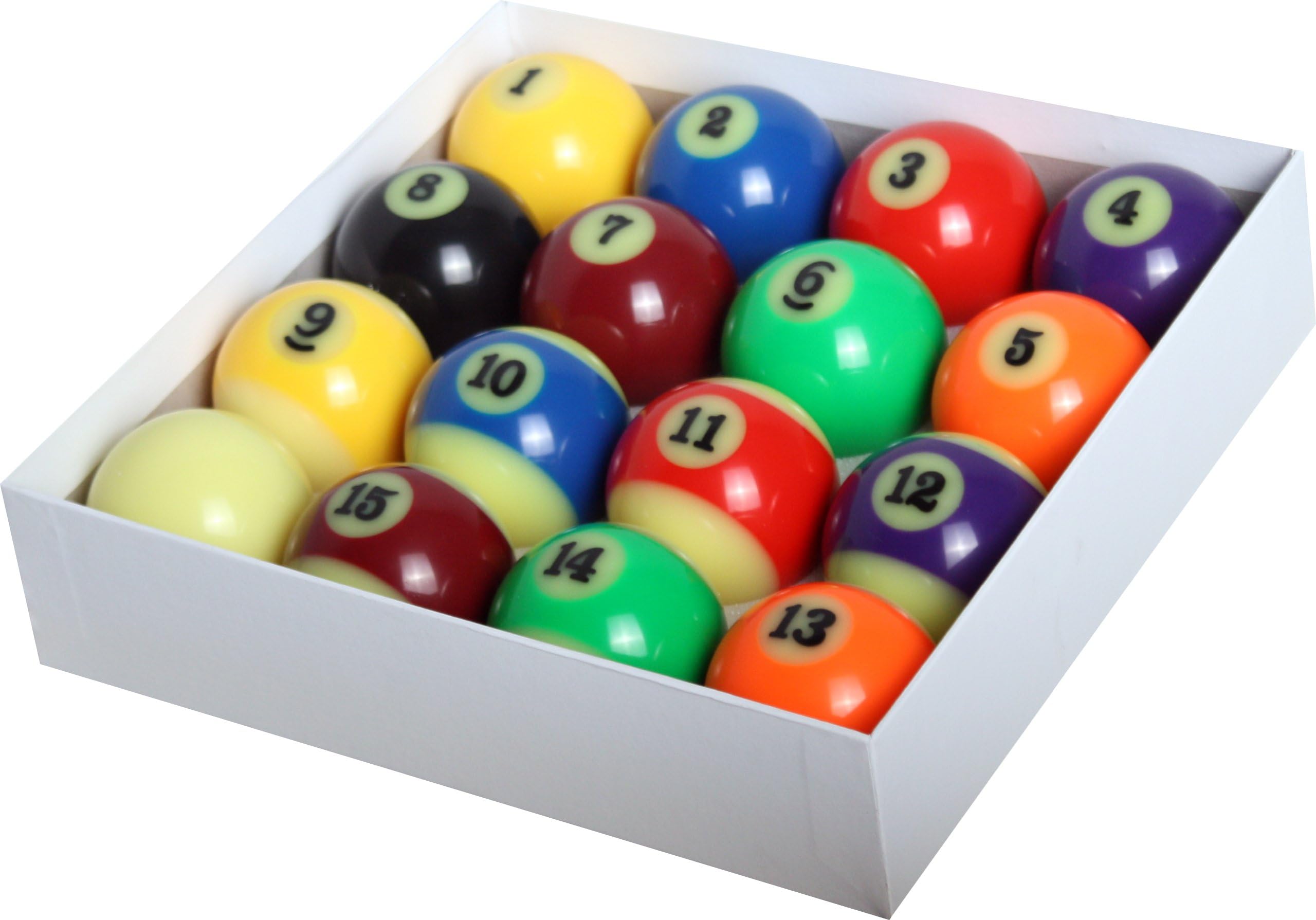 Empire USA Billiard Glow in The Dark Ball Set, 2.25-Inch