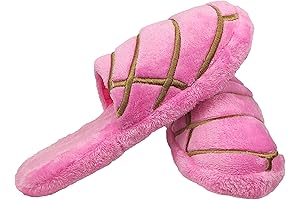 Mexican Concha Bread Slippers