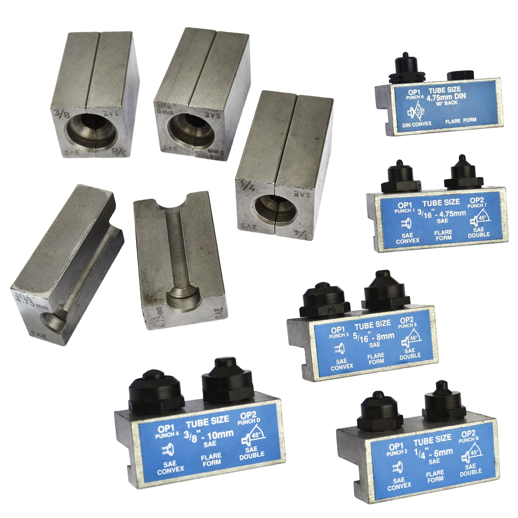 Flaring Tool,Of 3/16'' Tool Tool Brake Line Tool Set 5/16'' 3/8'' 3/4'' Kit Plumbers 3/16'' 1/4