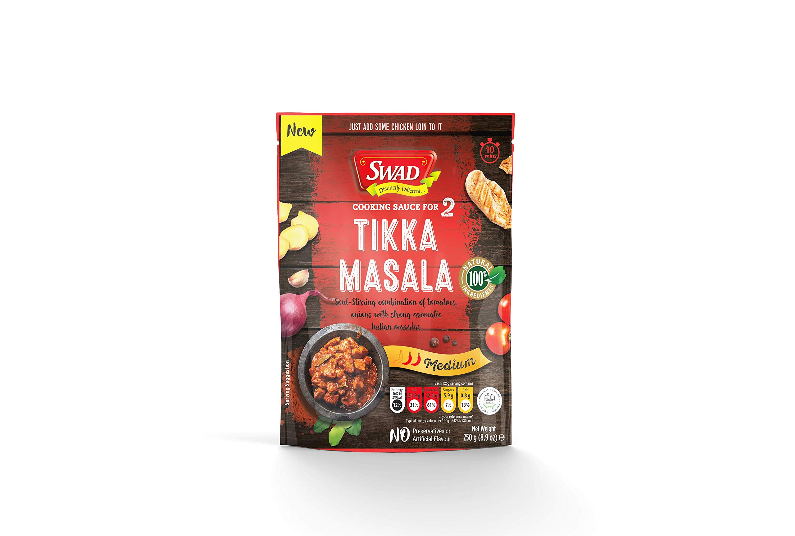 SWAD Tikka Masala Gravy/Easy to cook gravy- Pure Vegetarian-250g (B085VFRGSH) Amazon Price History, Amazon Price Tracker