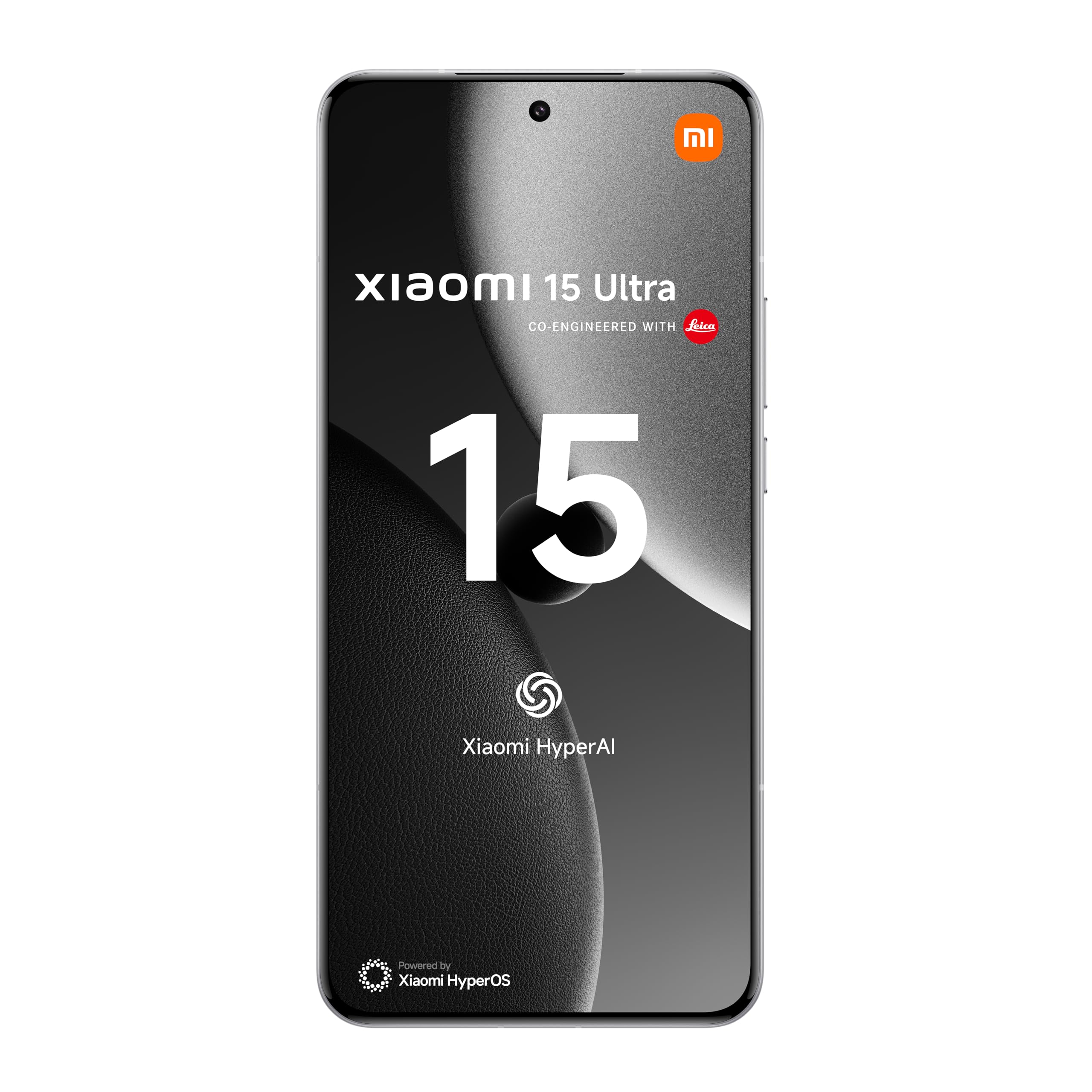 Xiaomi 15 Ultra - Smartphone de 16+512GB, Lente óptica Leica Summilux, Snapdragon 8 Elite, Pantalla AMOLED WQHD+ de 6,73" 120 Hz, HyperCharge de 90W, Cargador no Incluido, Plata cromada (Versión ES)