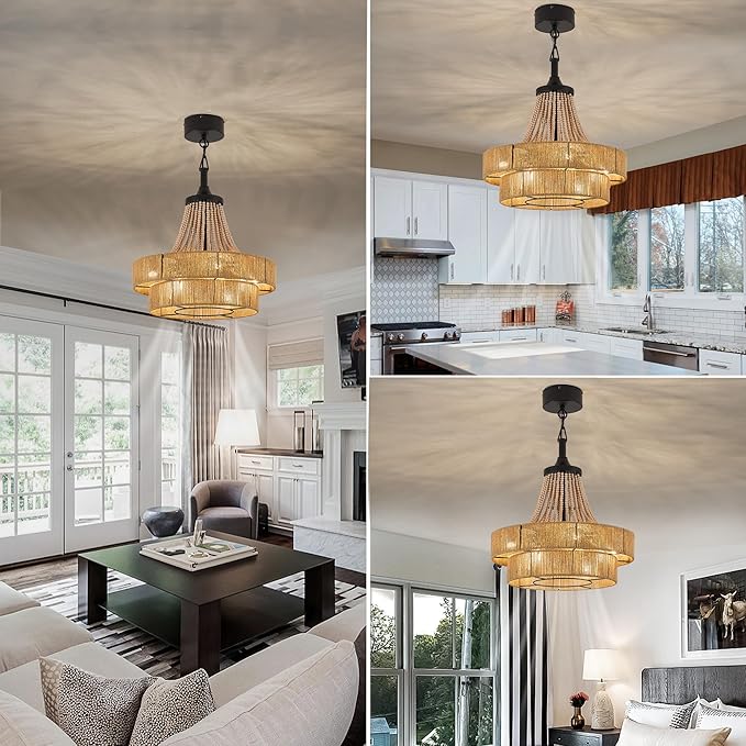 Ventilador de Techo 20'' Con Luz LED, Control Remoto y App, miniatura 4