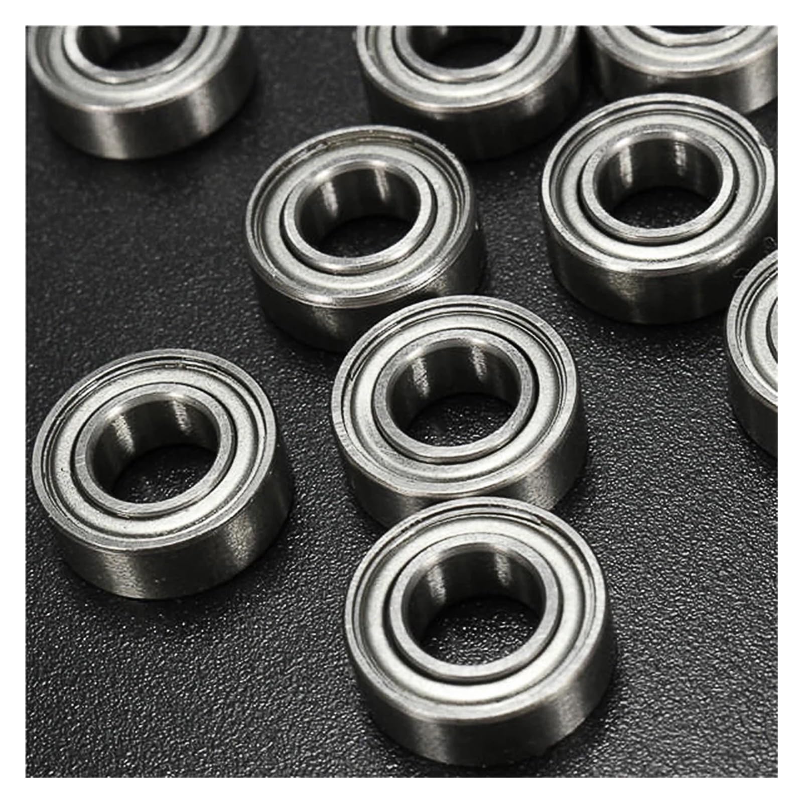 10 piezas de rodamientos de bolas de brida 626ZZ 625ZZ 685ZZ 607ZZ 623ZZ 6900ZZ 688ZZ 687ZZ accesorios de impresora 3D polea de brida de ranura profunda(6900ZZ 10x22x6mm)