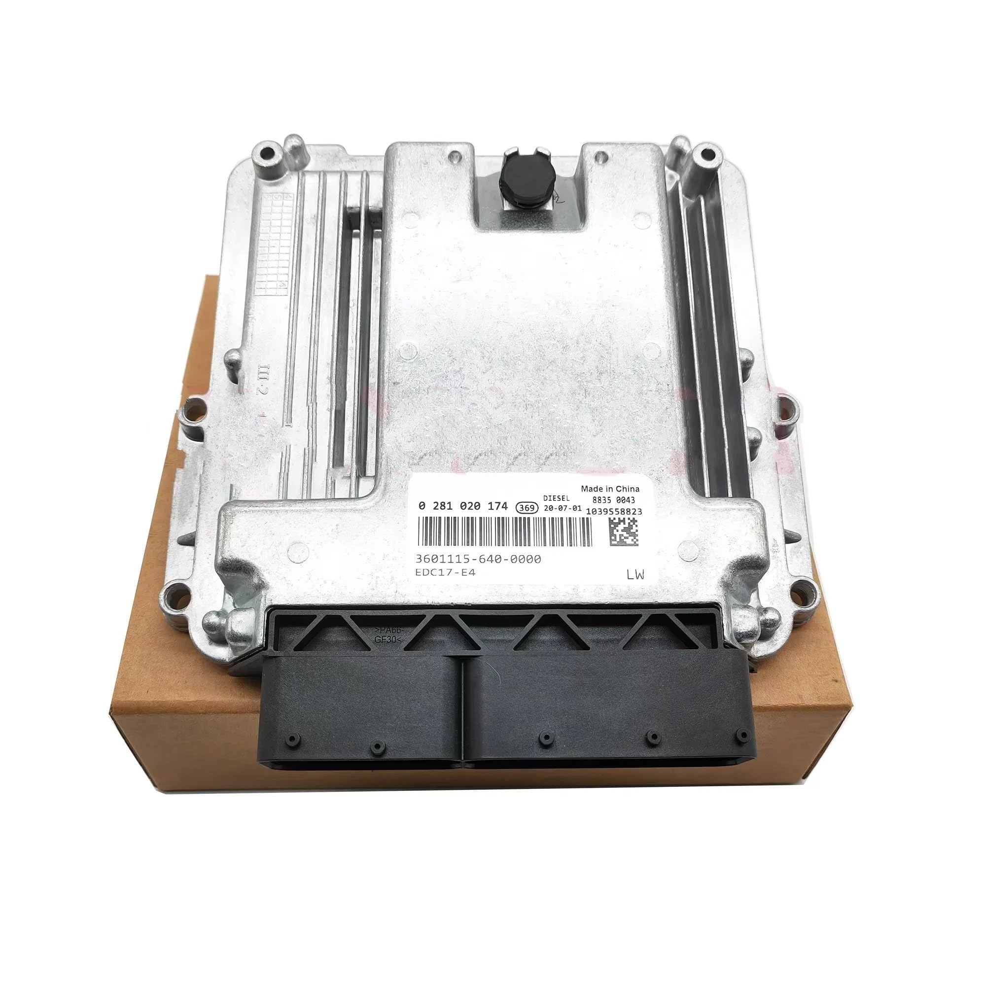 Engine Control Module Assembly For FAW J6 0281020401 0281020174 Engine Computer Board ECU Electronic Control Unit ECU Truck Parts Accessories(0281020174)