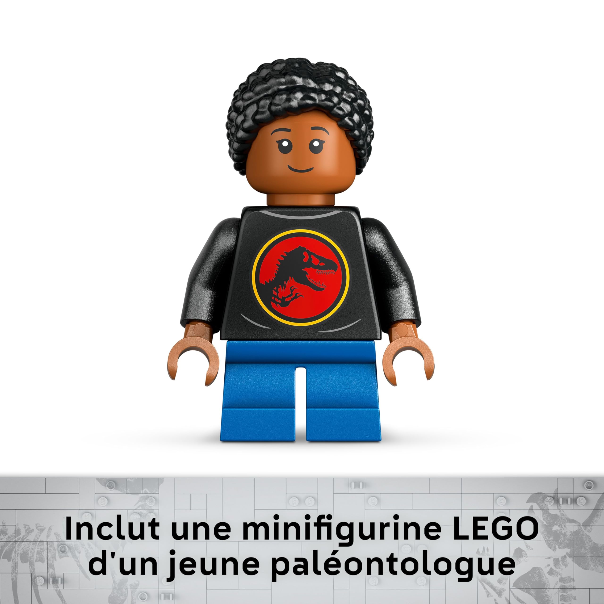 LEGO Jurassic World Les fossiles de Dinosaures : Le crâne du tricératops - Jeu de Construction pour garçon et Fille dès 9 Ans - Idée Cadeau pour passionnés d'animaux préhistoriques 76969