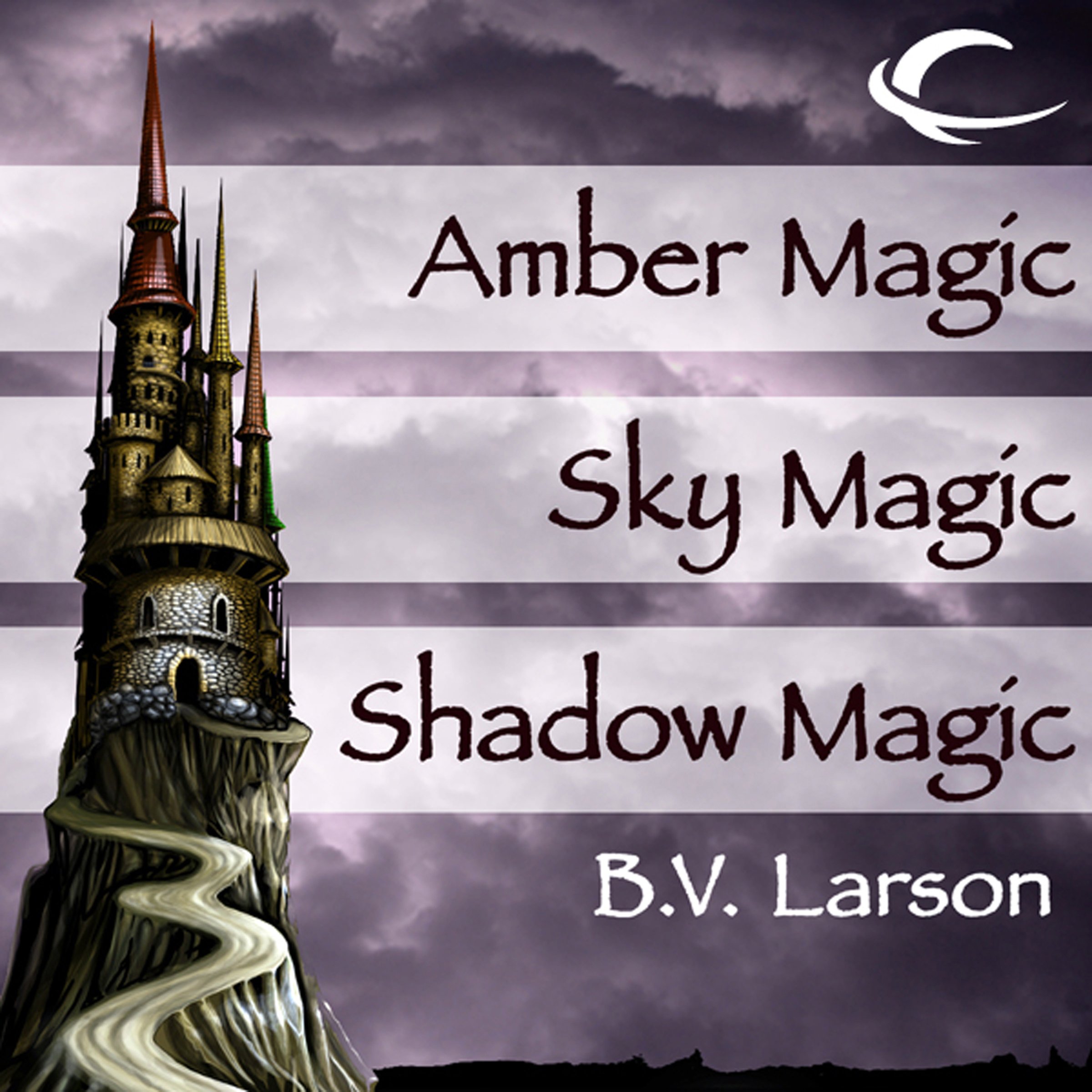 Cover art for Amber Magic, Sky Magic, and Shadow Magic