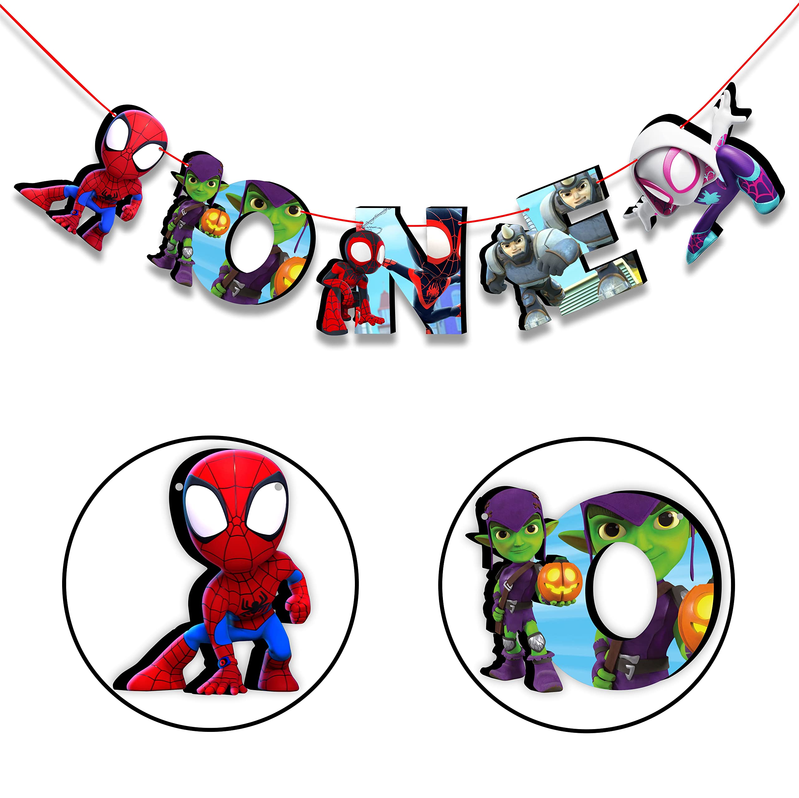 Spde and His Amzing Frinds One Banner, Spide and His Amazing Friends One Banne, small - Image 2