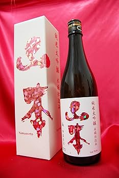 Amazon.co.jp: 山本 アイスピンク 純米大吟醸 木桶仕込み 720ml : 食品