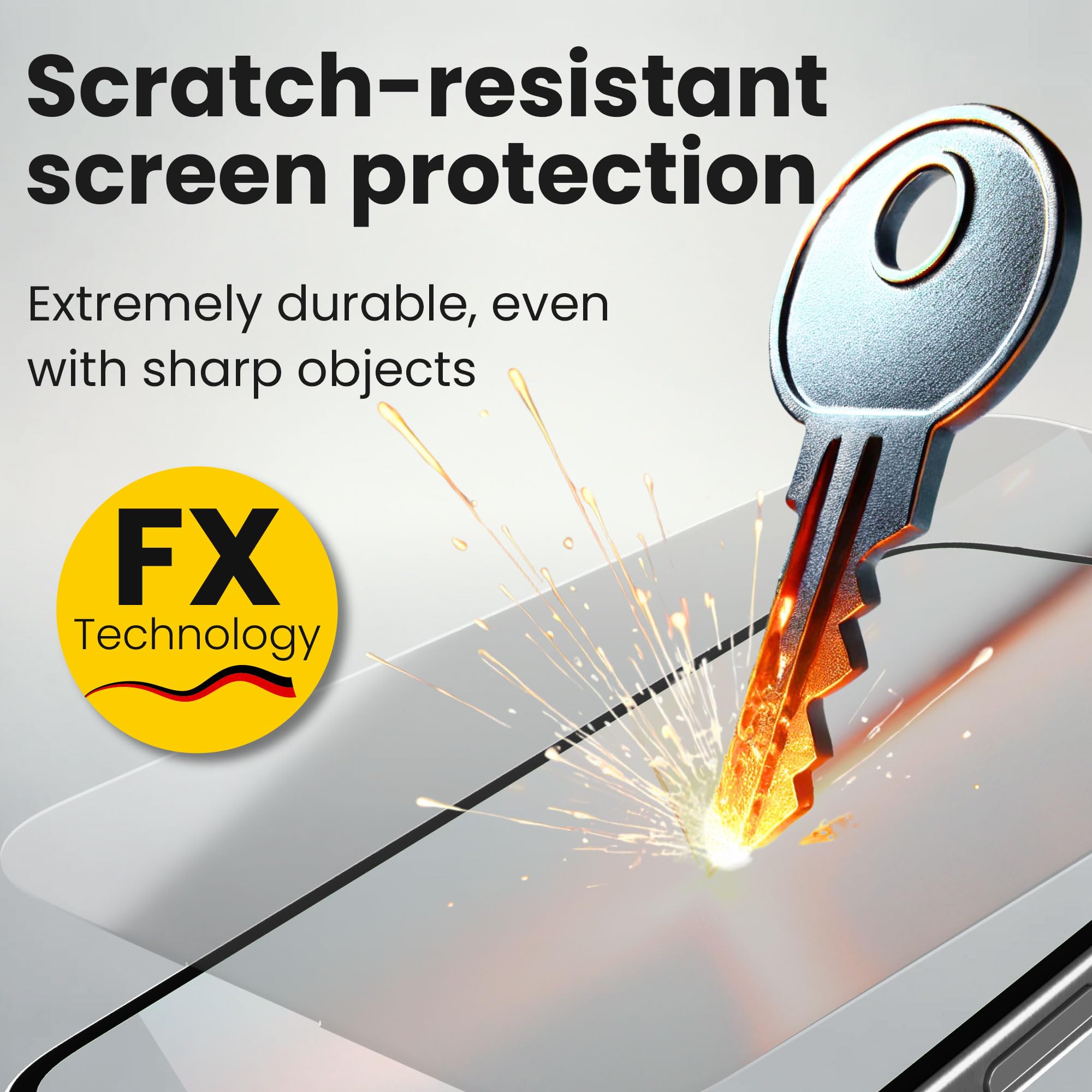 AtFoliX Protecteur D'écran Compatible Avec VTech Storio MAX XL 2.0 Film Protection D'écran, Antiréfléchissant