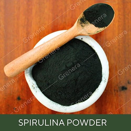Miniatura 7 de Espirulina en polvo - 3.53 oz  Sin gluten, vegano, sin OMG