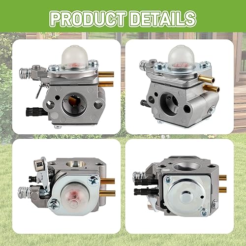 Miniatura 5 de SRM2100 SRM-2100 Kit de carburador para Echo GT2000 GT-20002400 SRM2400 SRM-2400310031103800 PPT2100 PE-20002400 SHC-21001700 0 SHR2 10 HCA2400
