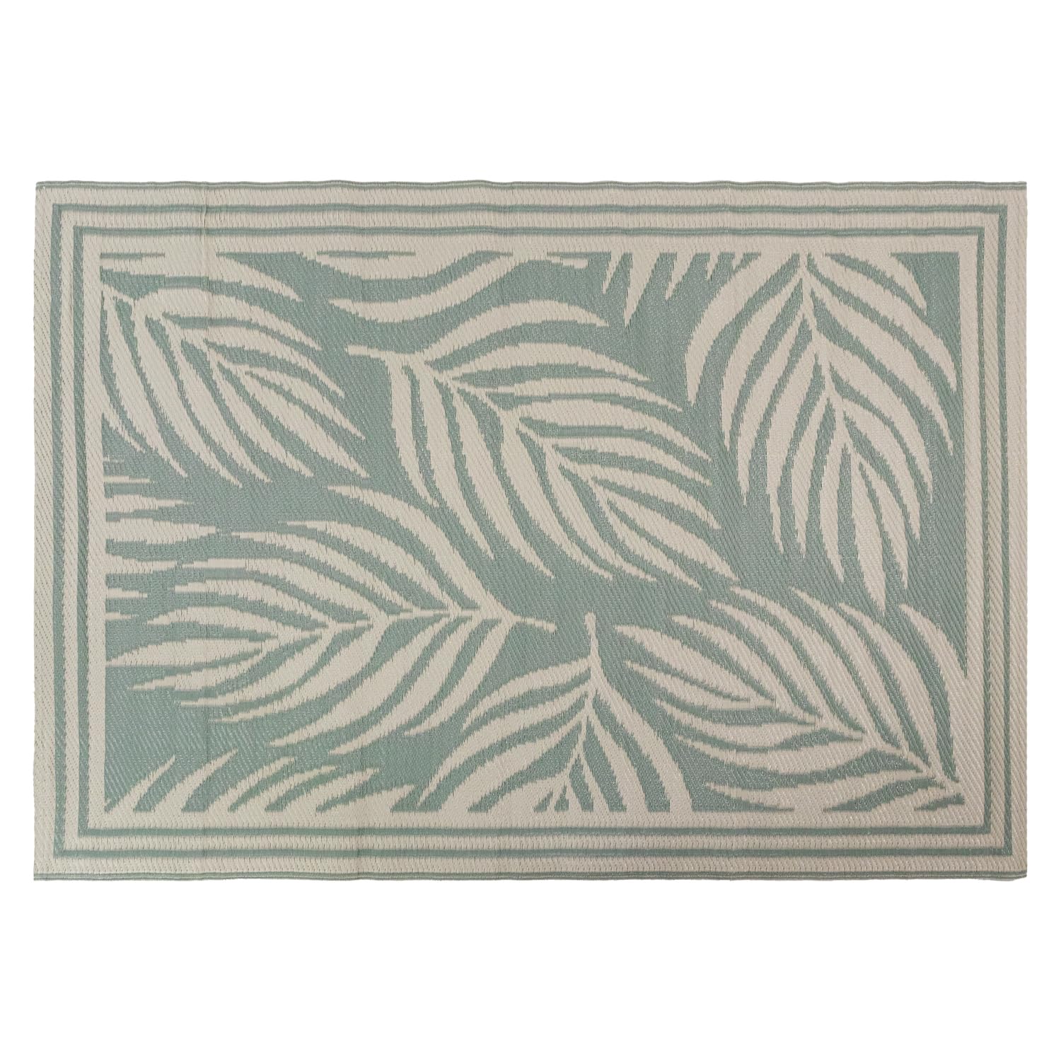 Jvl The Gardener Outdoor Rug Large Leaf 150X210Cm from B&Q