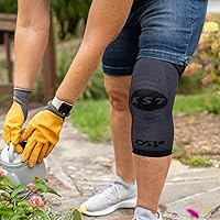 Vista 8 de OrthoSleeve Rodillera de compresión para ACL, MCL, recuperación de lesiones, desgarro de menisco, dolor de rodilla, dolor de rodillas, tendinitis