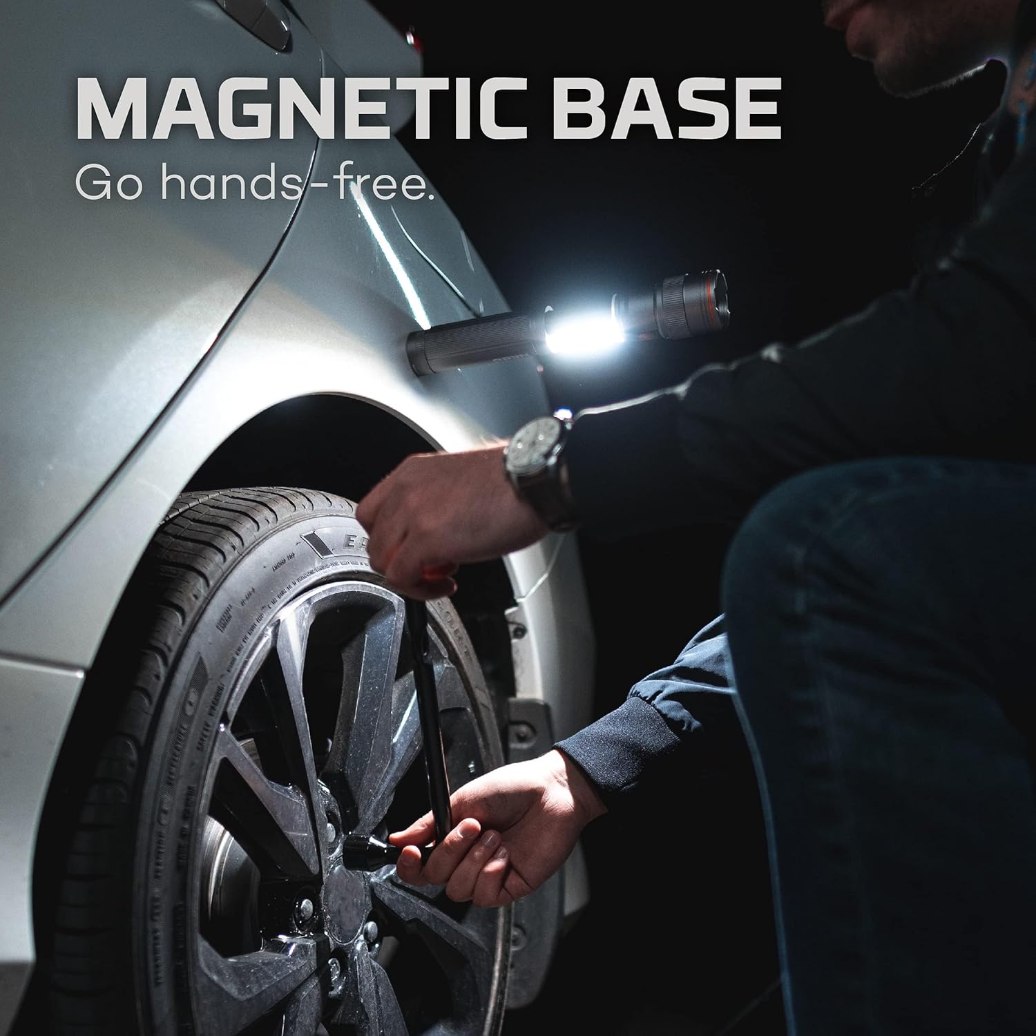 NEBO FRANKLIN SLIDE | Rechargeable 500 Lumen Work Light & Flashlight