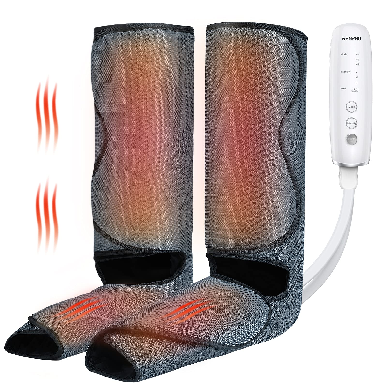 RENPHO Upgraded Heating Massager for Relax Your Foot, with 3 Modes 3 Intensities 2 Heating, Gifts for Mom Dad