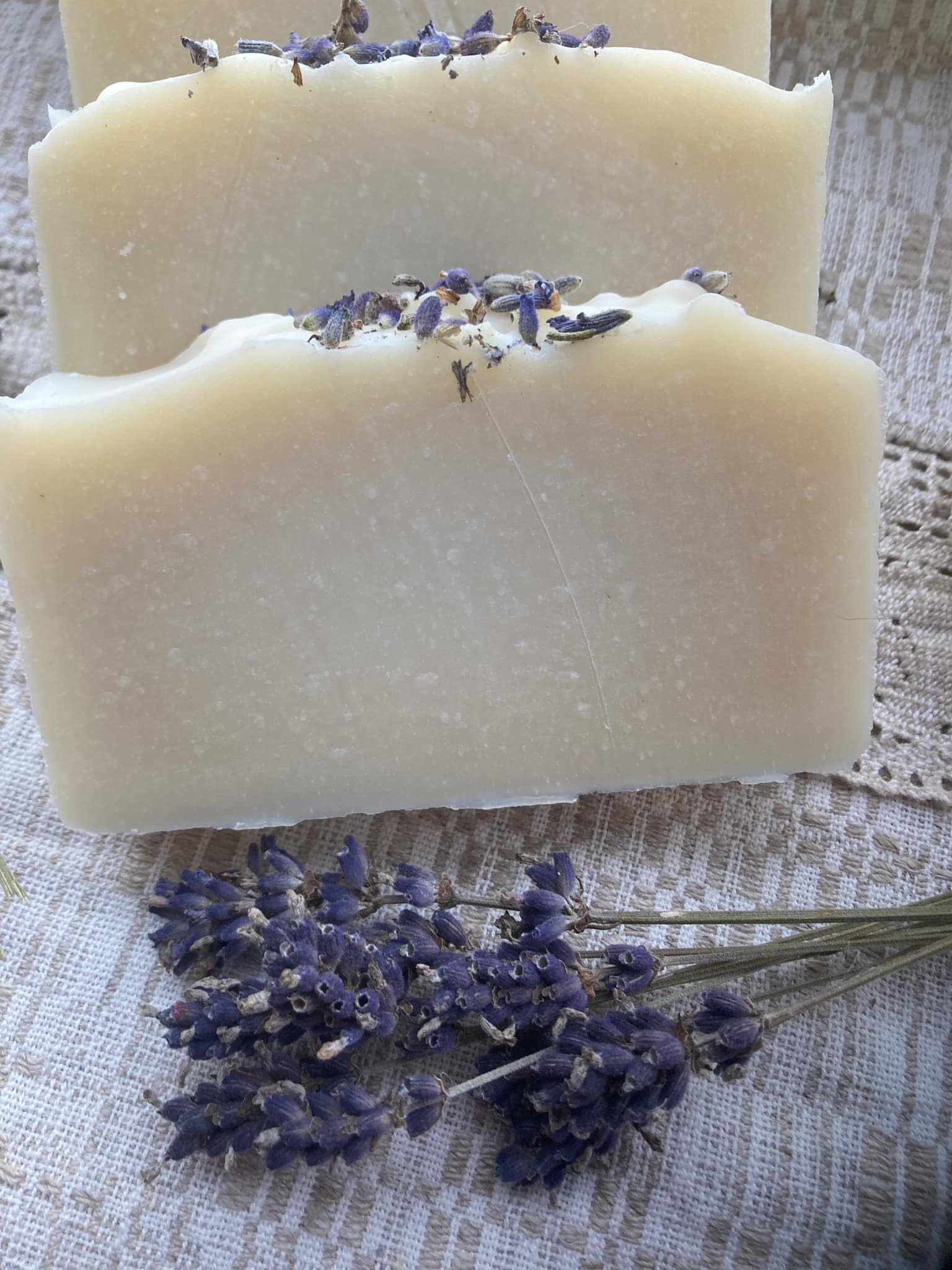 Lavender Tallow Soap/Pure/Old Fashioned Soap/Handcrafted/Natural/Gift for Flower Lovers/Floral Soap/Luxurious Lavender Soap/Bathroom Soap - Image 3