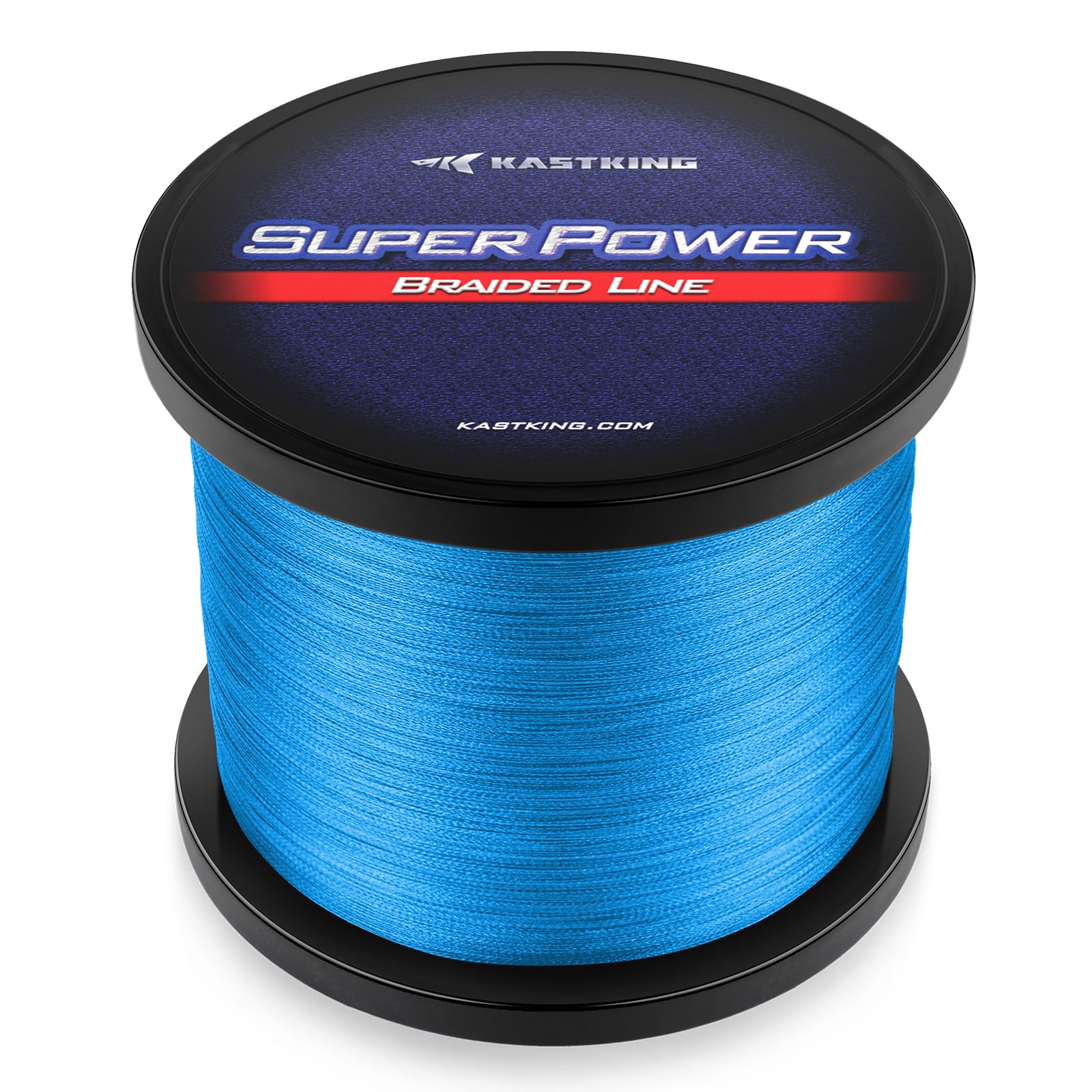 KastKing SuperPower Braid Fishing Line, Ocean Blue, 8LB/0.08mm/(300M/327 Yds)
