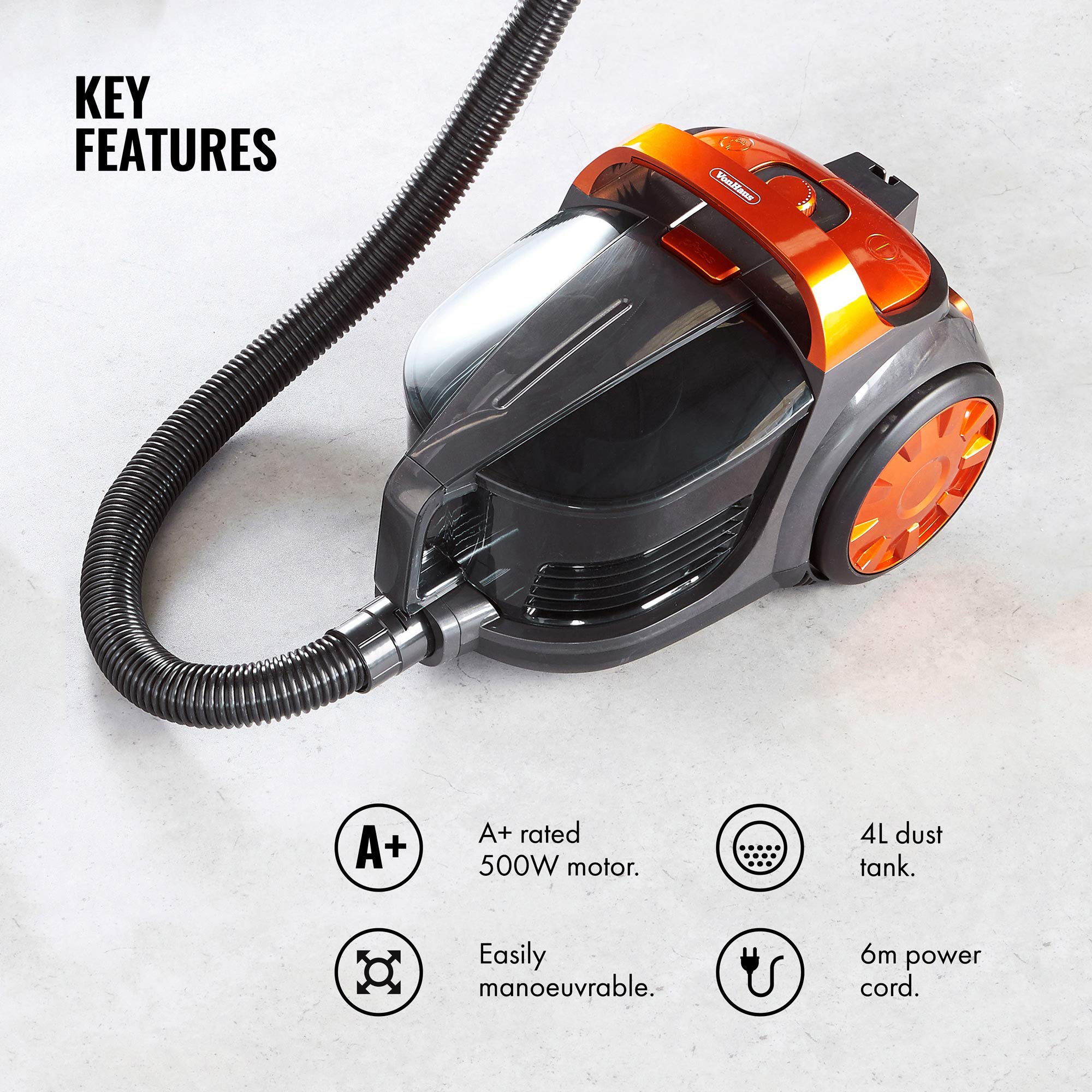 Buy VonHaus Bagless Eco Vacuum Cleaner 