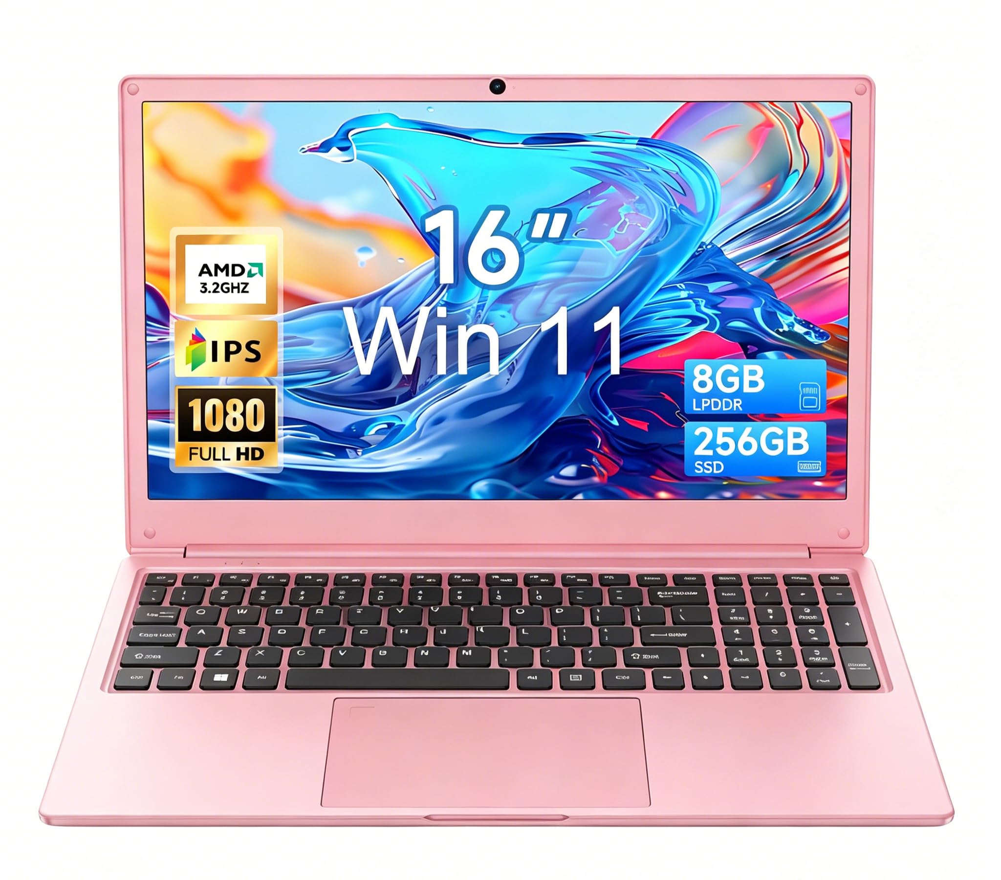 個性派！レッド×ピンク✨新品SSD Lenovoノートパソコン 8GB DVD Amazon.com: Exilapsire 16 inch Laptop Computer,8GB RAM 256GB SSD
