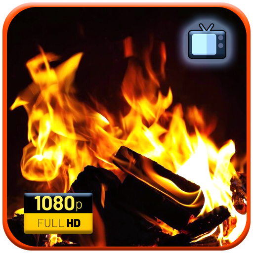 Gemütlicher Kamin -Ambiente -Bildschirmschoner