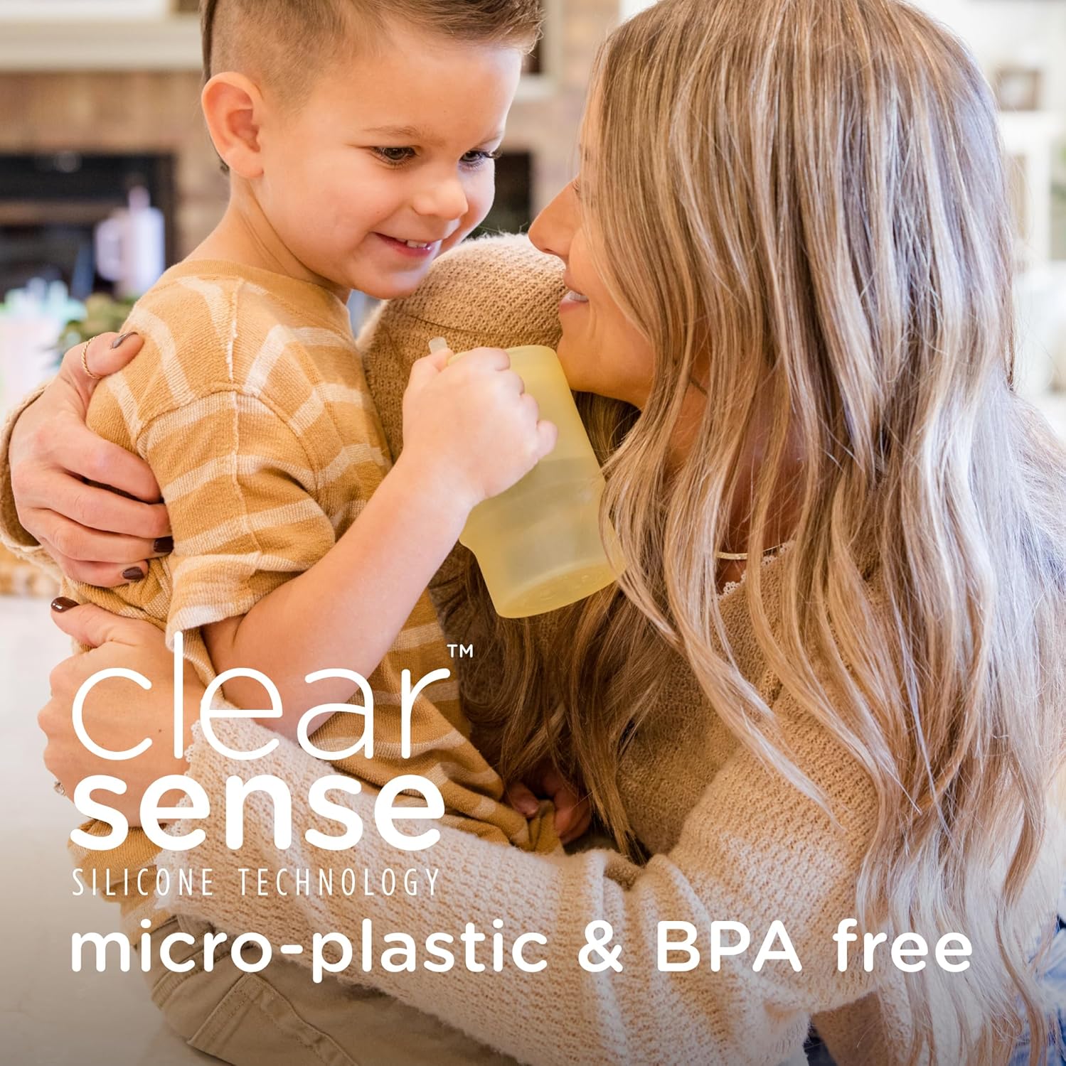 Olababy Clear Sense Silicone Tumbler with Handle & Straw 11 oz, Toddler & Kids Spill Proof Sippy Cup, Leak Resistant, BPA Free Baby Cup, Cupholder Compatible Travel Quencher (Mint, 1 PK) - Image 8