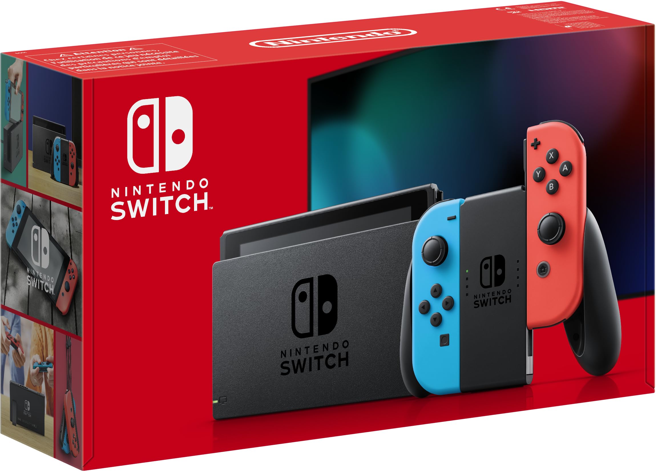 Nintendo Switch-Konsole Neon-Rot/Neon-Blau