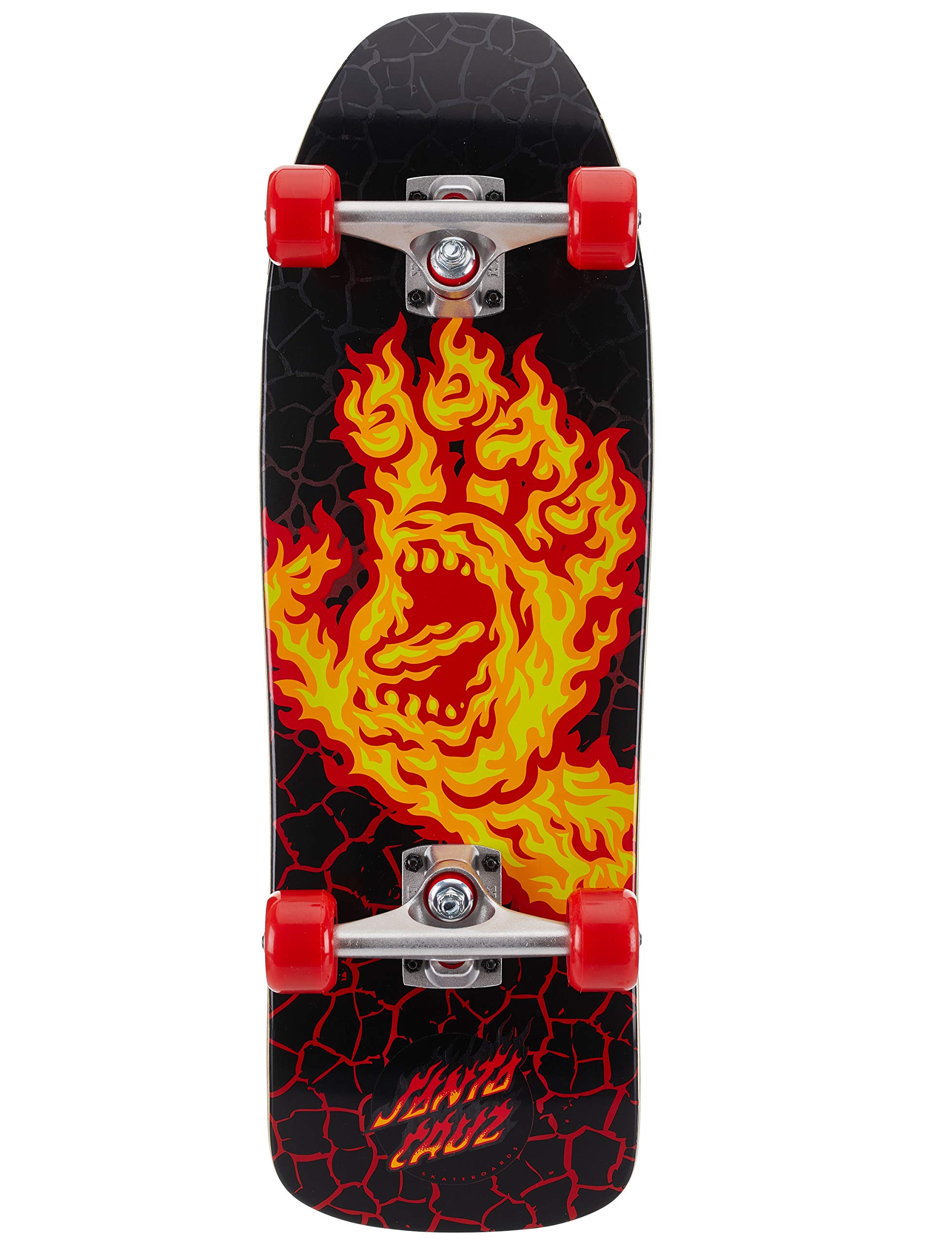SANTA CRUZ Flame Hand Mini Comp Cruiser Cruiser 26.09 inch Black