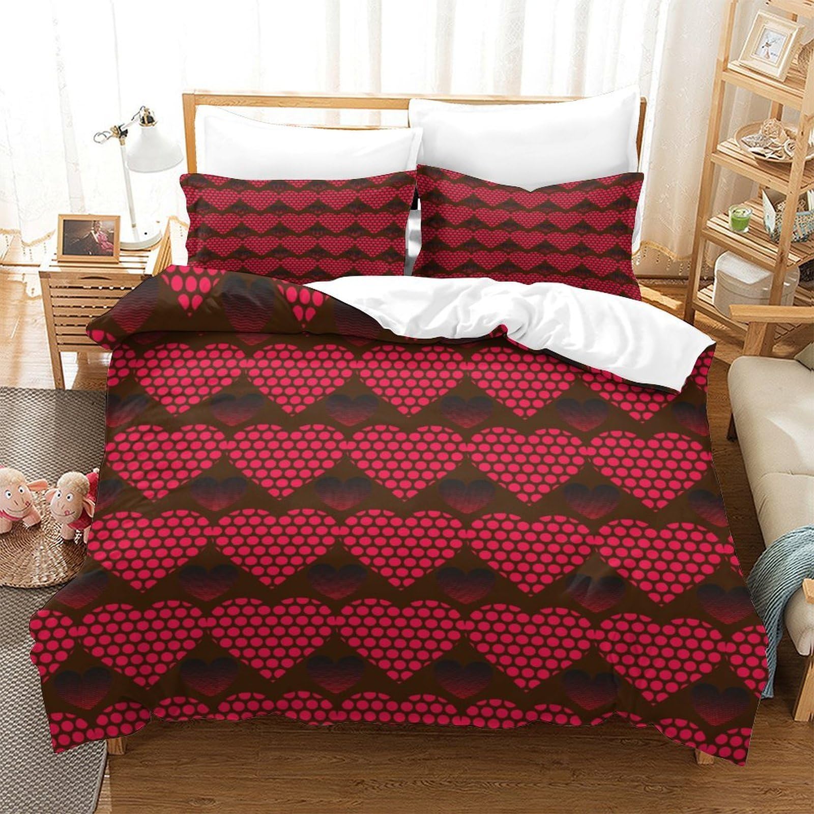 Parure de lit 3D housse de couette single cadeau original design