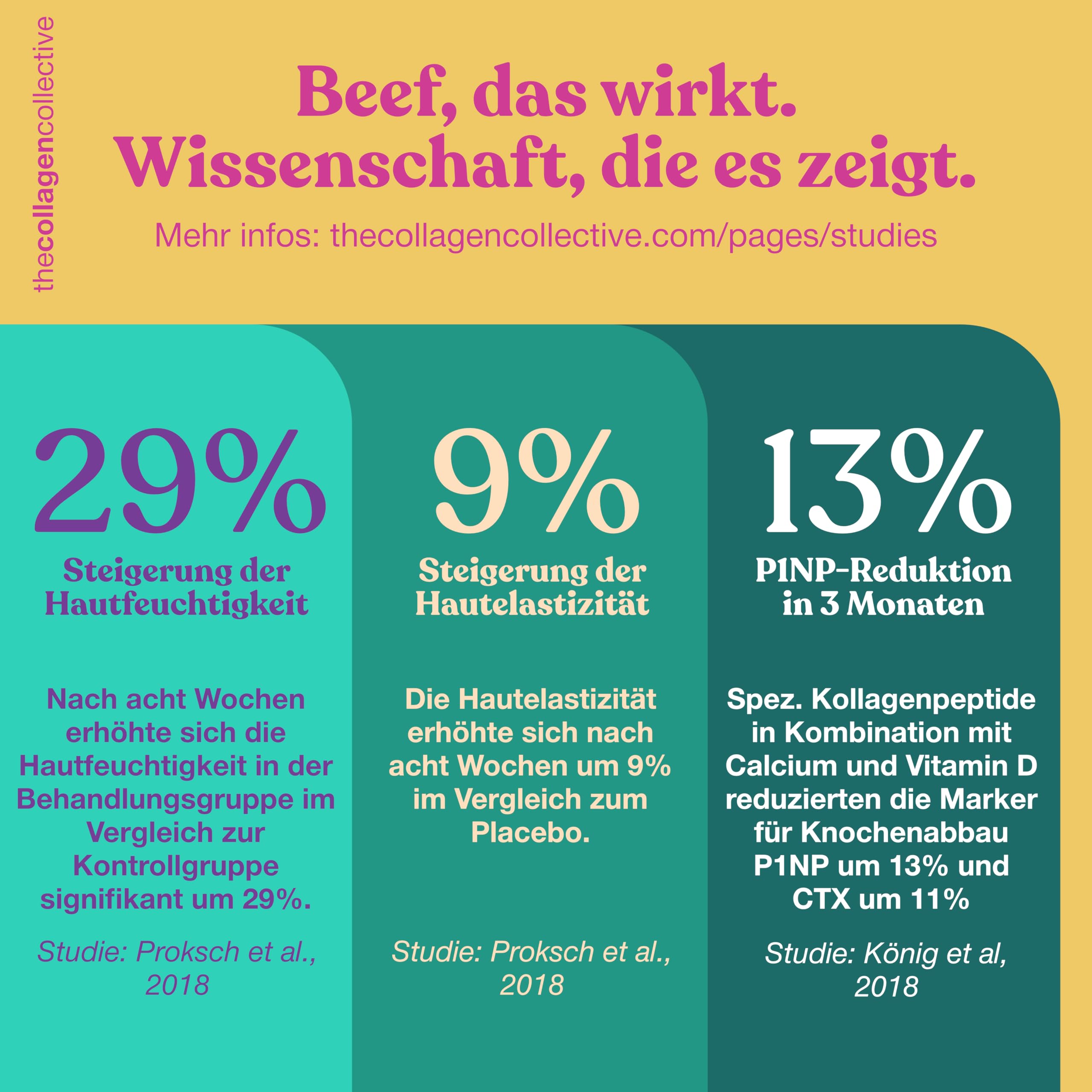Rinderkollagen Kapseln - Hochdosiert Kollagen Peptide vom Rind, Bioaktives Kollagenhydrolysat für Beauty Haut Haare Nägel Inner Glow (3 Pack)