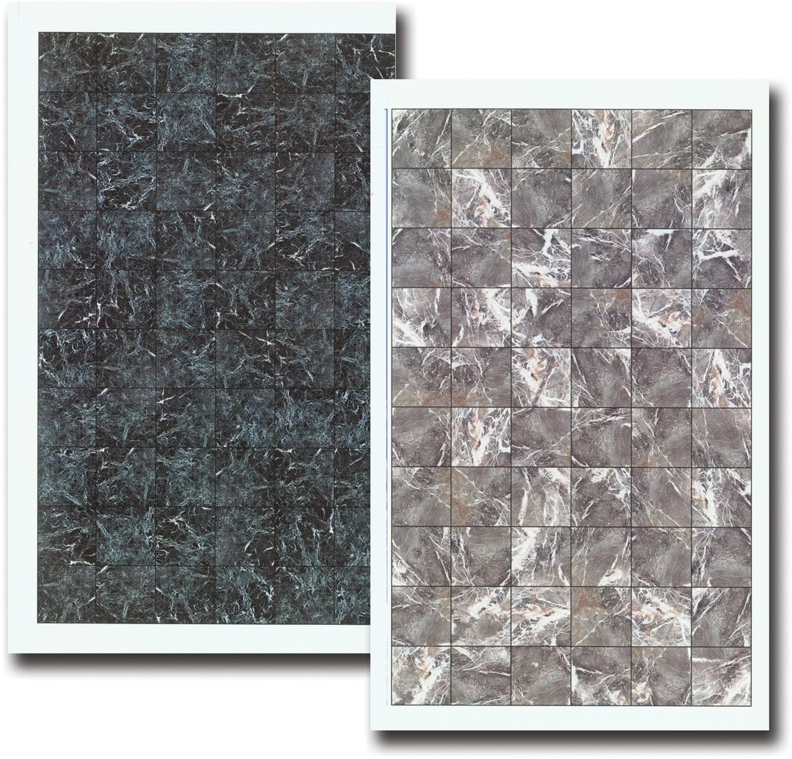 Custom Dioramics USA Marbled Tile Sections