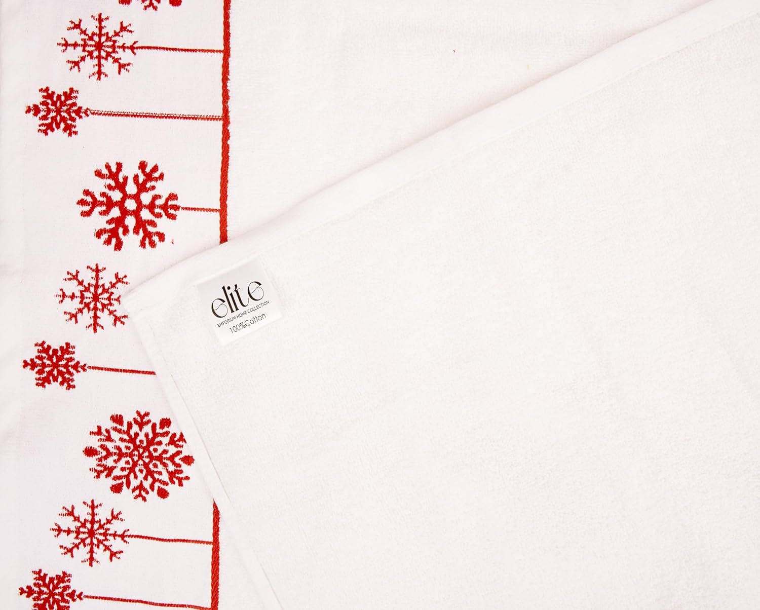 ELITE Valentine’s Day 6 Piece Red Towel Set – Ultra-Soft 100% Cotton, 600 GSM Thick & Plush Luxury Spa Towels – Romantic Gift for Couples