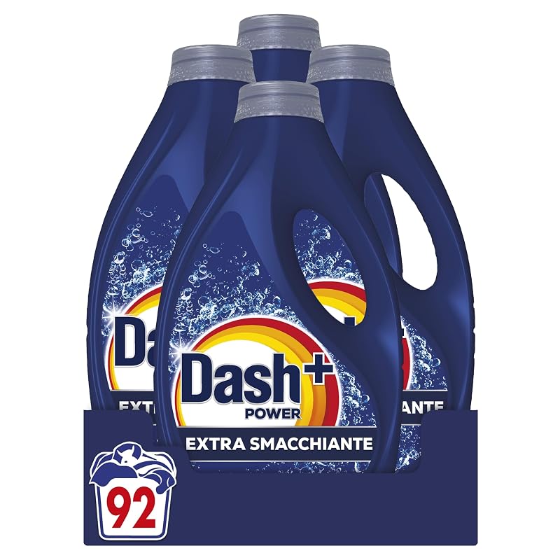 Dash Power liquido 92 lavaggi — smacchia dove i detersivi normali si arrendono
