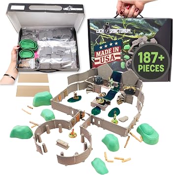 Dirt Cheap Dungeons - Lich Sanctorum Adventure Set | Modular & Customizable | Injection-Molded for Superior Durability | TTRPG Accessories for D&D, Daggerheart, Tabletop Gaming