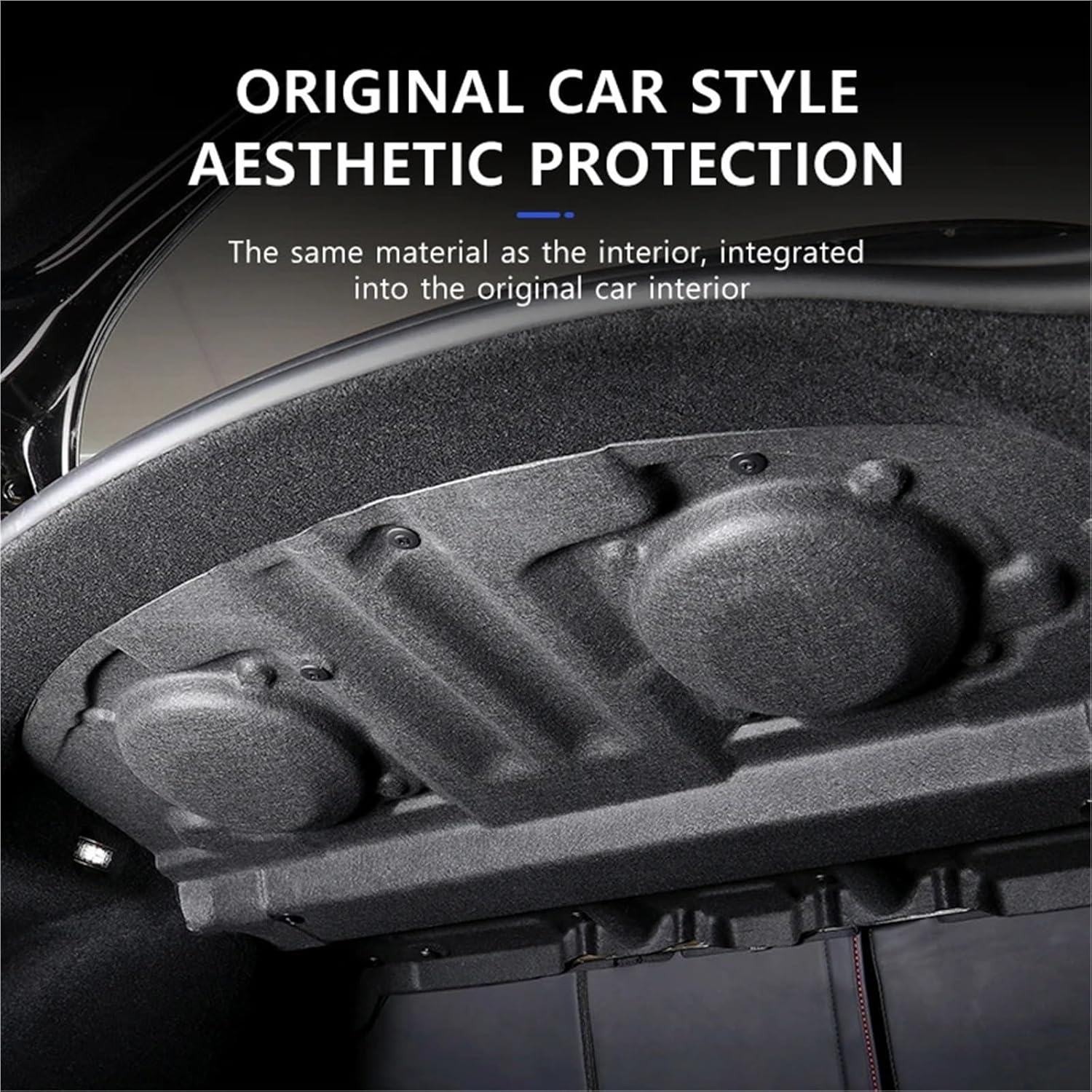 Noise Insulation Soundproofing Foam Trunk Sound Insulation And Noise Reduction Accessories Compatible For Tesla Model 3 Highland