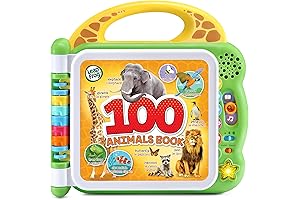 LeapFrog 100 Animals Book: Bilingual Educational Adventure for Curious Toddlers